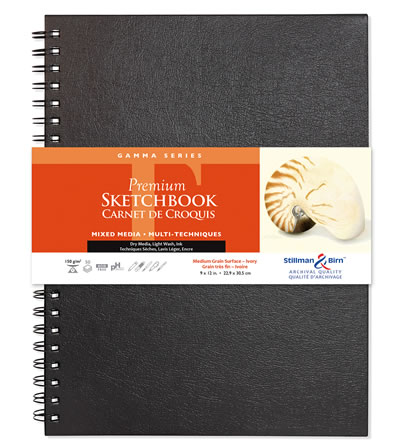 Wirebound Epsilon Premium Sketchbook Series